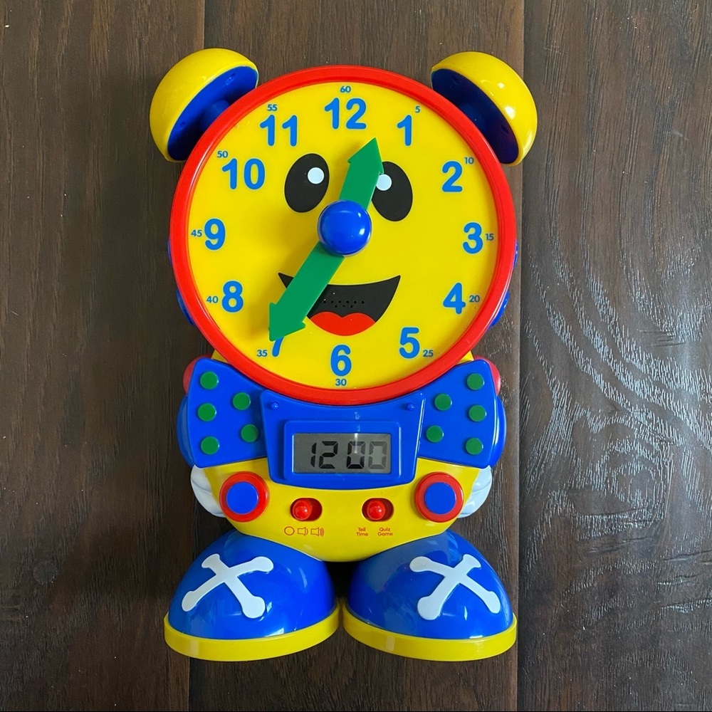 Kids clock learn to tell time digital works